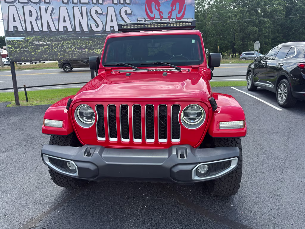 2021 Firecracker Red Clearcoat Jeep Wrangler 4xe Unlimited Sahara 4X4 SUV