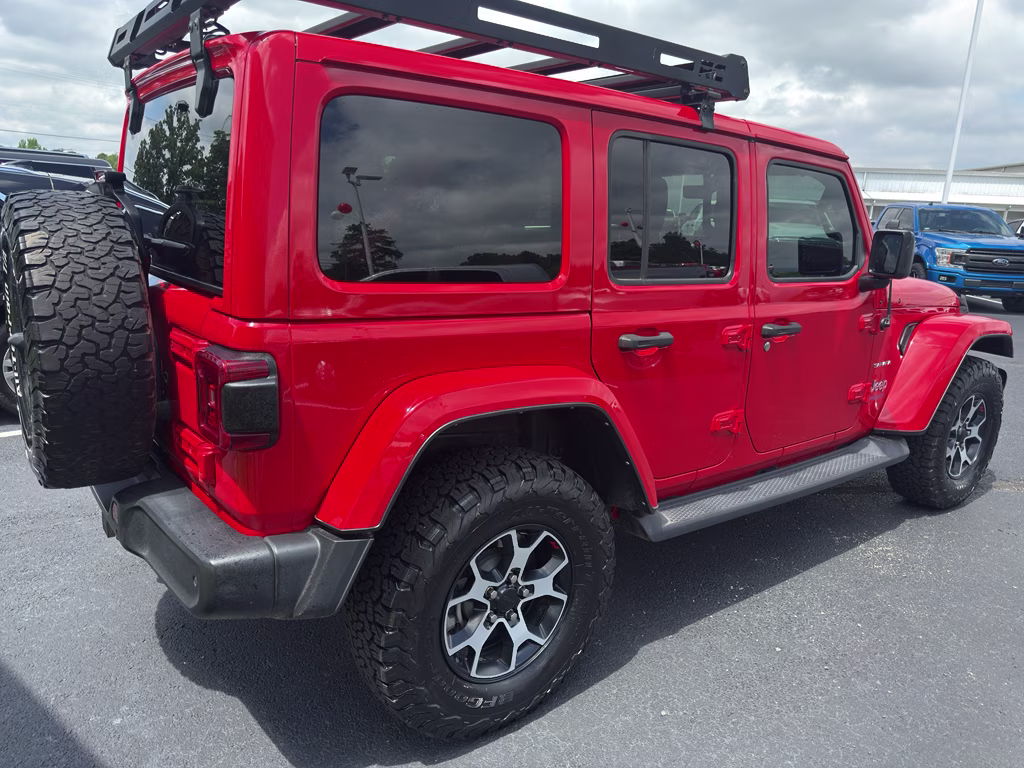 2021 Firecracker Red Clearcoat Jeep Wrangler 4xe Unlimited Sahara 4X4 SUV