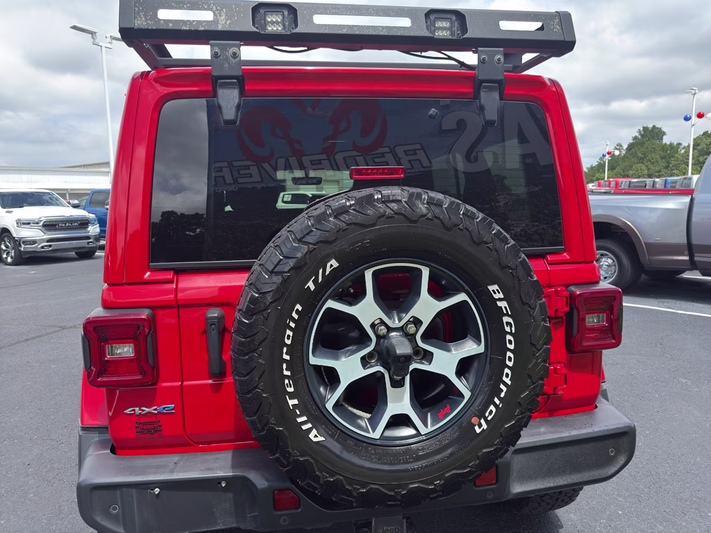2021 Firecracker Red Clearcoat Jeep Wrangler 4xe Unlimited Sahara 4X4 SUV