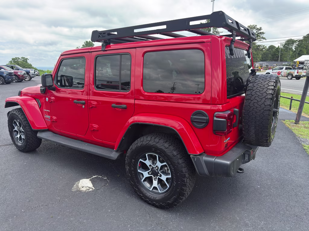 2021 Firecracker Red Clearcoat Jeep Wrangler 4xe Unlimited Sahara 4X4 SUV