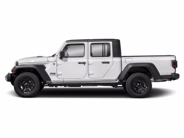 2024 Bright White Clearcoat Jeep Gladiator Sport S 4X4 Truck