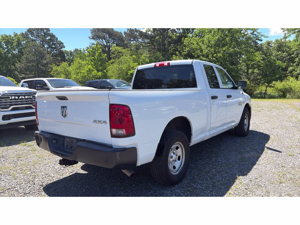 2018 Bright White Clearcoat Ram 1500 Tradesman 4X4 Truck