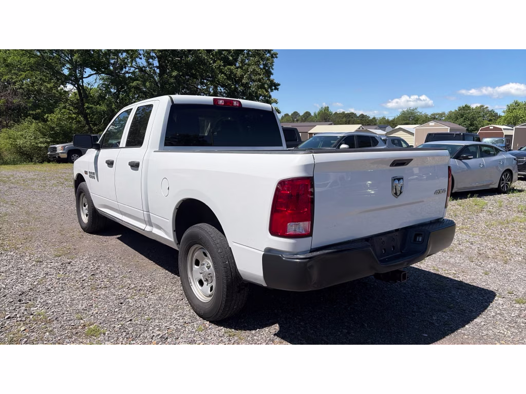 2018 Bright White Clearcoat Ram 1500 Tradesman 4X4 Truck
