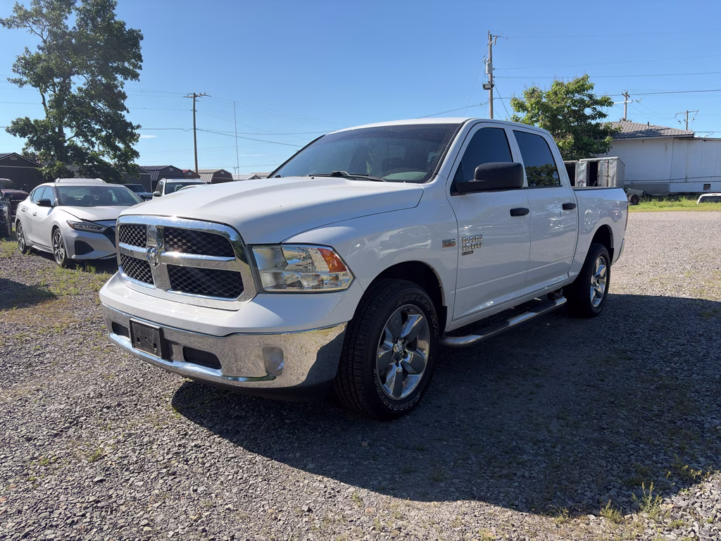 2019 Bright White Clearcoat Ram 1500 Classic Tradesman 4X4 Truck