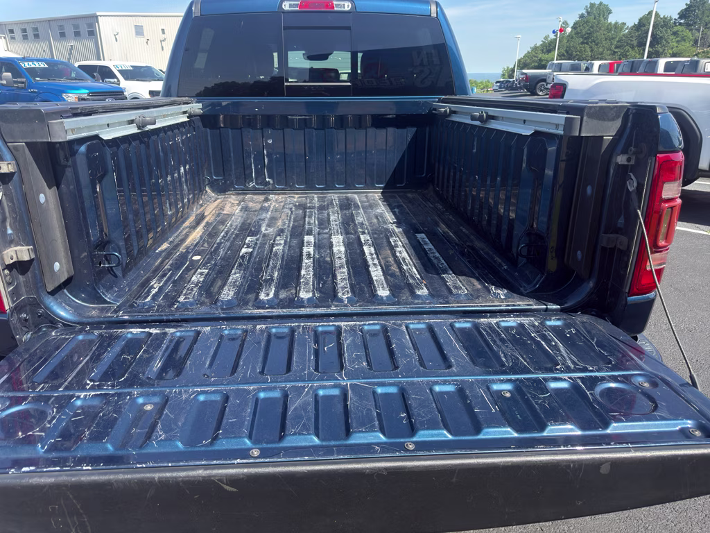 2023 Patriot Blue Pearlcoat Ram 1500 Laramie RWD Truck