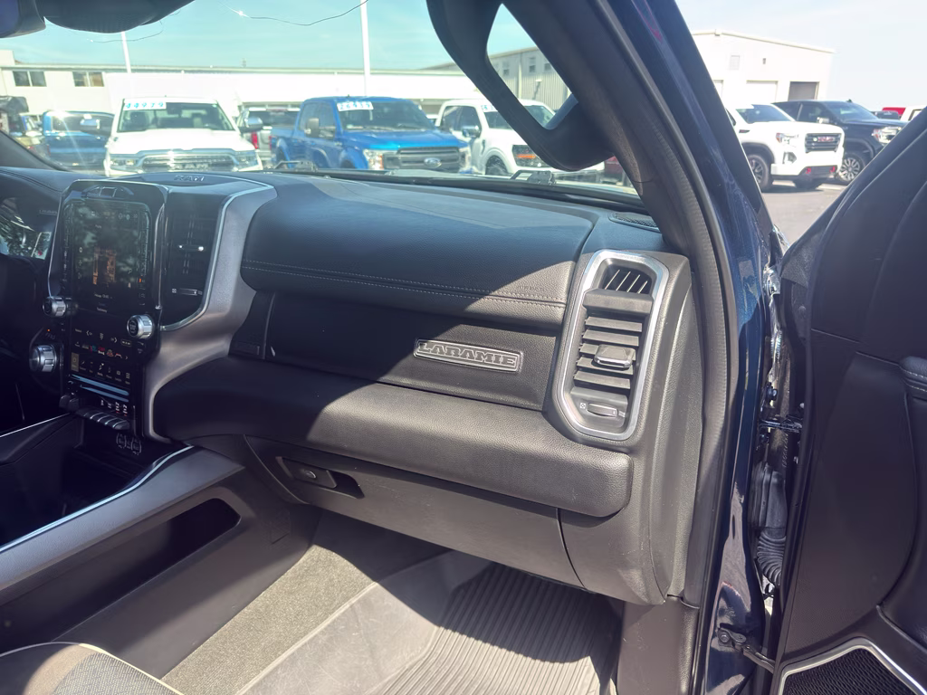 2023 Patriot Blue Pearlcoat Ram 1500 Laramie RWD Truck