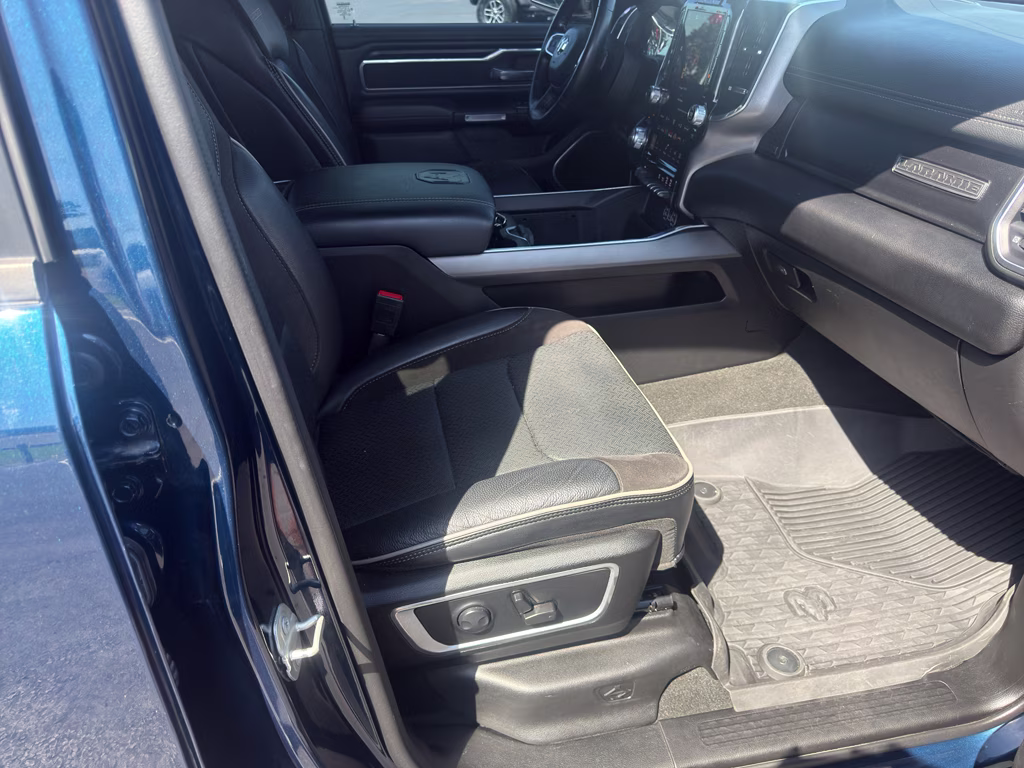 2023 Patriot Blue Pearlcoat Ram 1500 Laramie RWD Truck