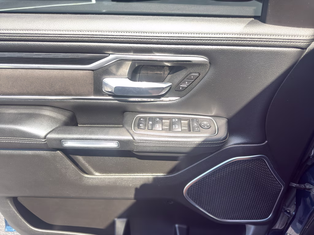 2023 Patriot Blue Pearlcoat Ram 1500 Laramie RWD Truck