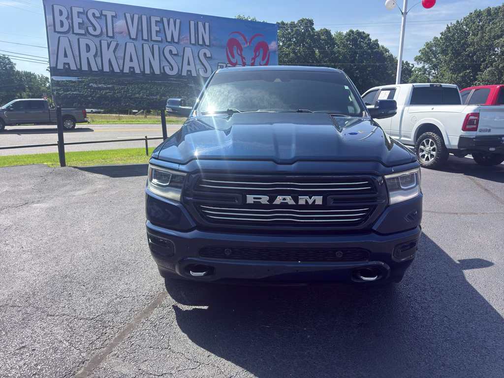 2023 Patriot Blue Pearlcoat Ram 1500 Laramie RWD Truck