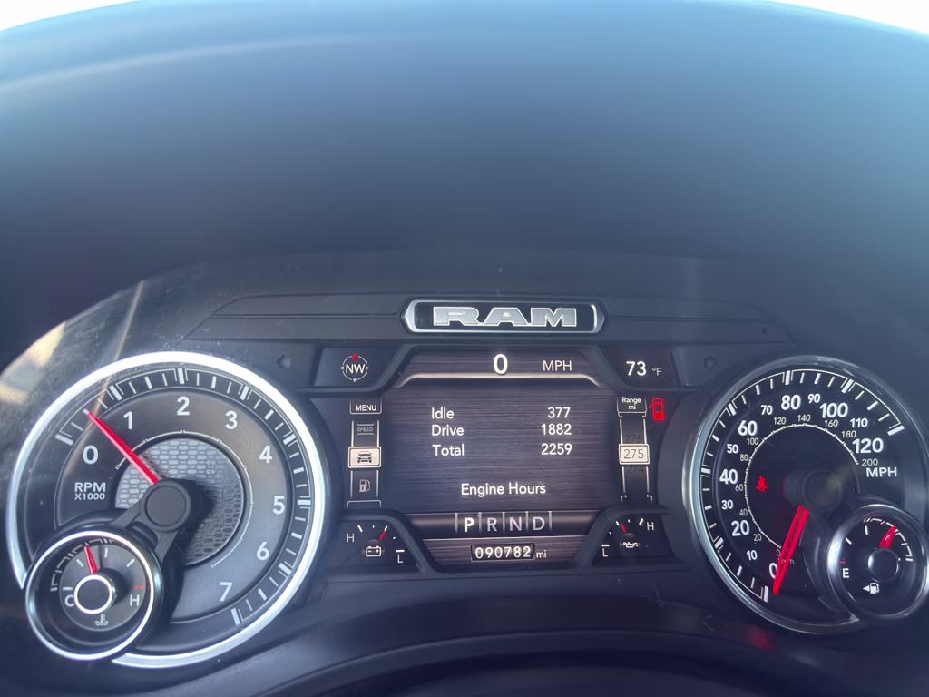 2023 Patriot Blue Pearlcoat Ram 1500 Laramie RWD Truck