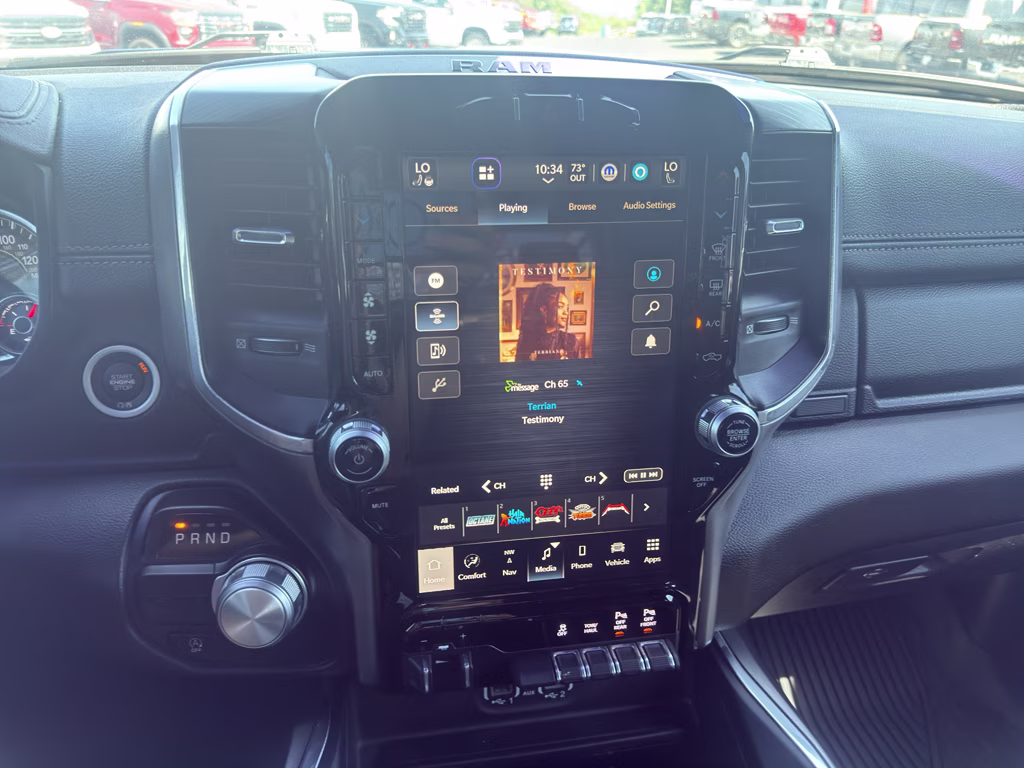 2023 Patriot Blue Pearlcoat Ram 1500 Laramie RWD Truck