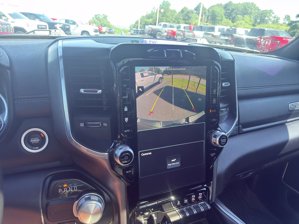2023 Patriot Blue Pearlcoat Ram 1500 Laramie RWD Truck