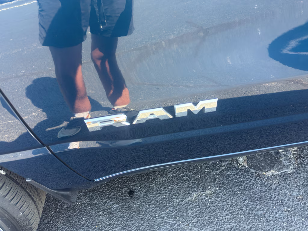 2023 Patriot Blue Pearlcoat Ram 1500 Laramie RWD Truck