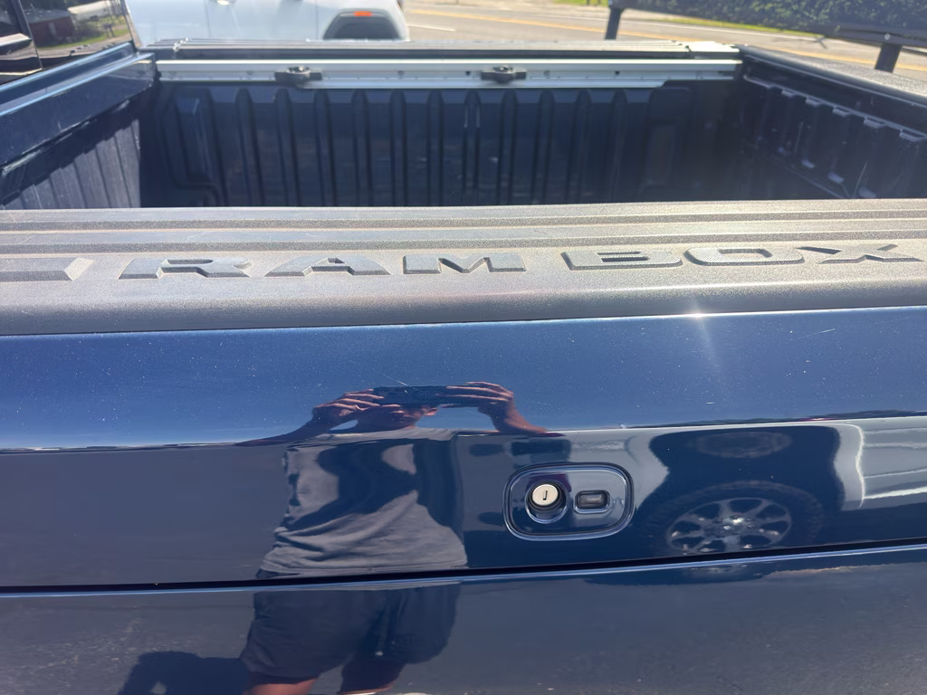 2023 Patriot Blue Pearlcoat Ram 1500 Laramie RWD Truck