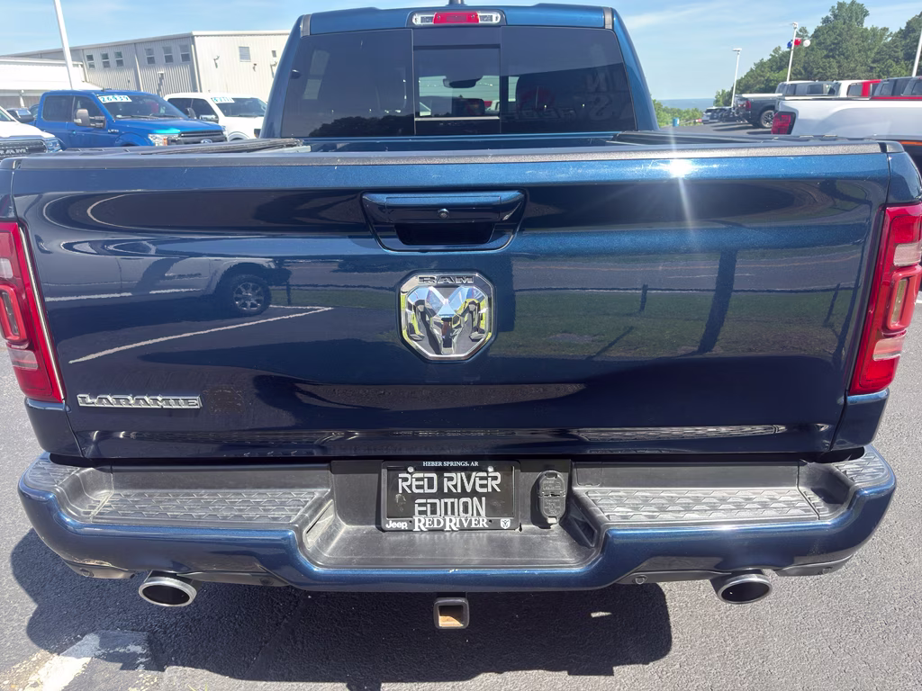 2023 Patriot Blue Pearlcoat Ram 1500 Laramie RWD Truck