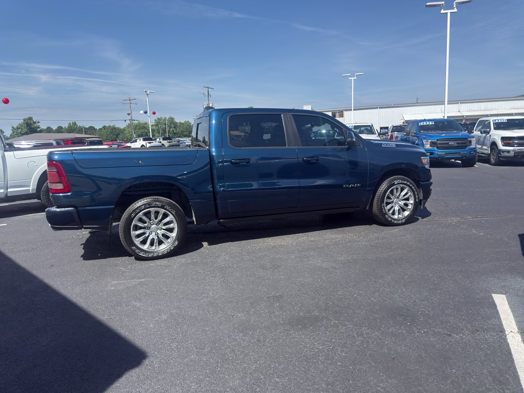 2023 Patriot Blue Pearlcoat Ram 1500 Laramie RWD Truck