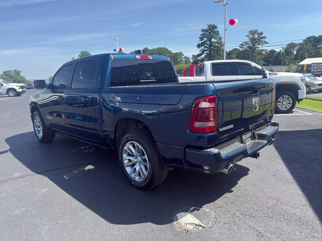 2023 Patriot Blue Pearlcoat Ram 1500 Laramie RWD Truck