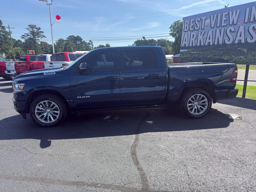 2023 Patriot Blue Pearlcoat Ram 1500 Laramie RWD Truck