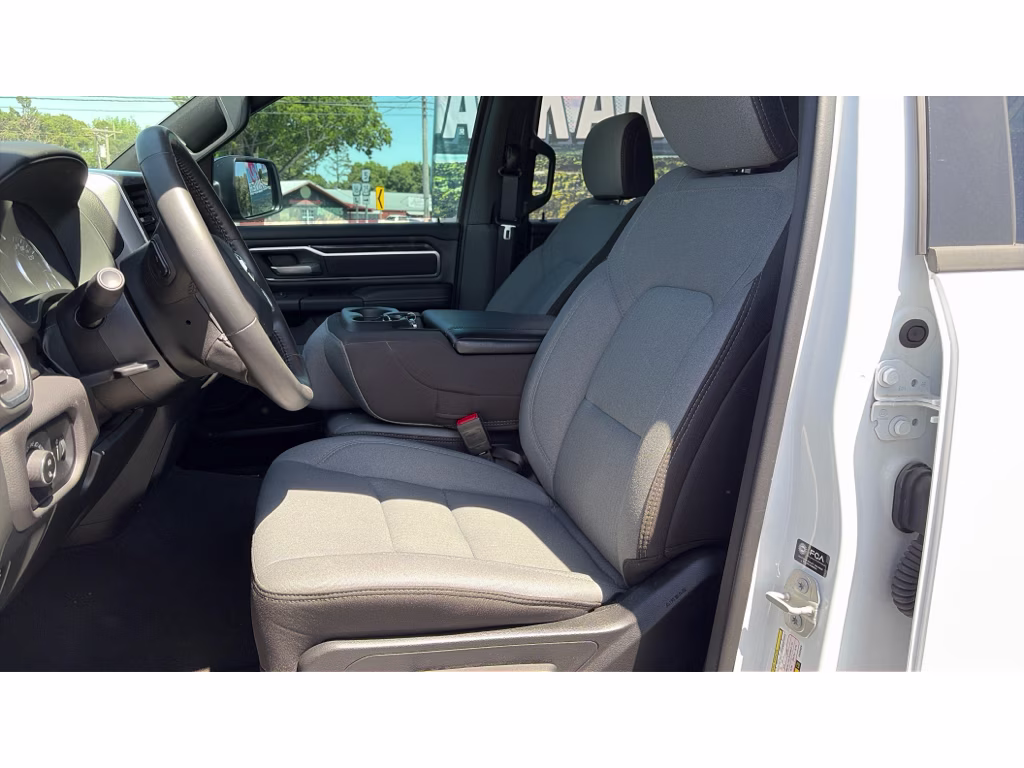 2024 Bright White Clearcoat Ram 1500 Big Horn 4X4 Truck