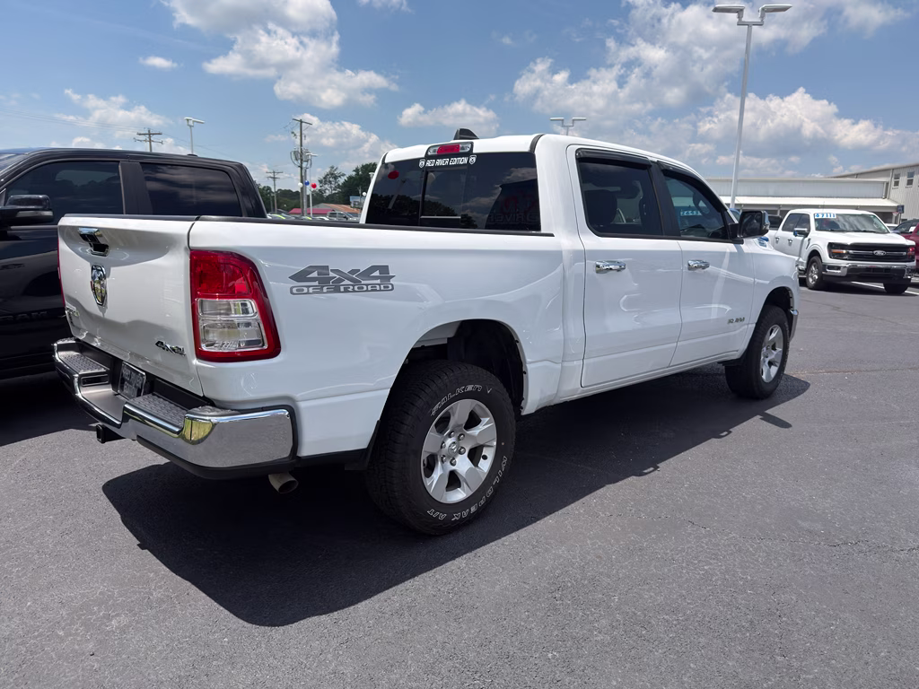 2024 Bright White Clearcoat Ram 1500 Big Horn 4X4 Truck