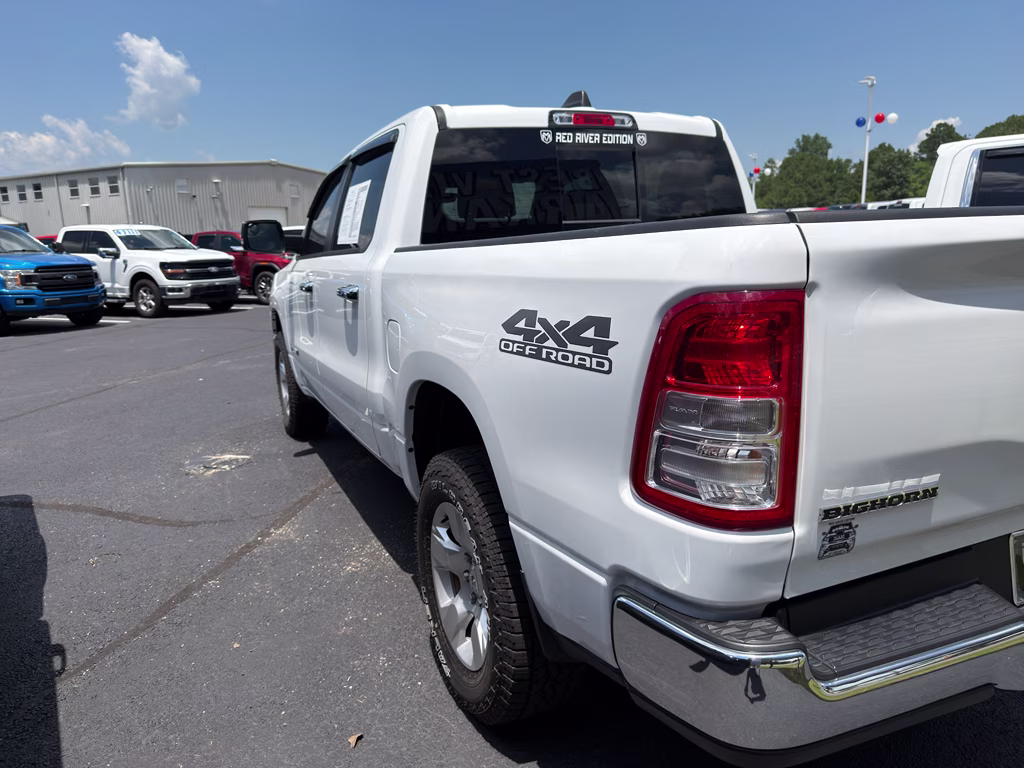 2024 Bright White Clearcoat Ram 1500 Big Horn 4X4 Truck