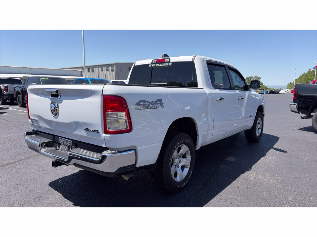 2024 Bright White Clearcoat Ram 1500 Big Horn 4X4 Truck