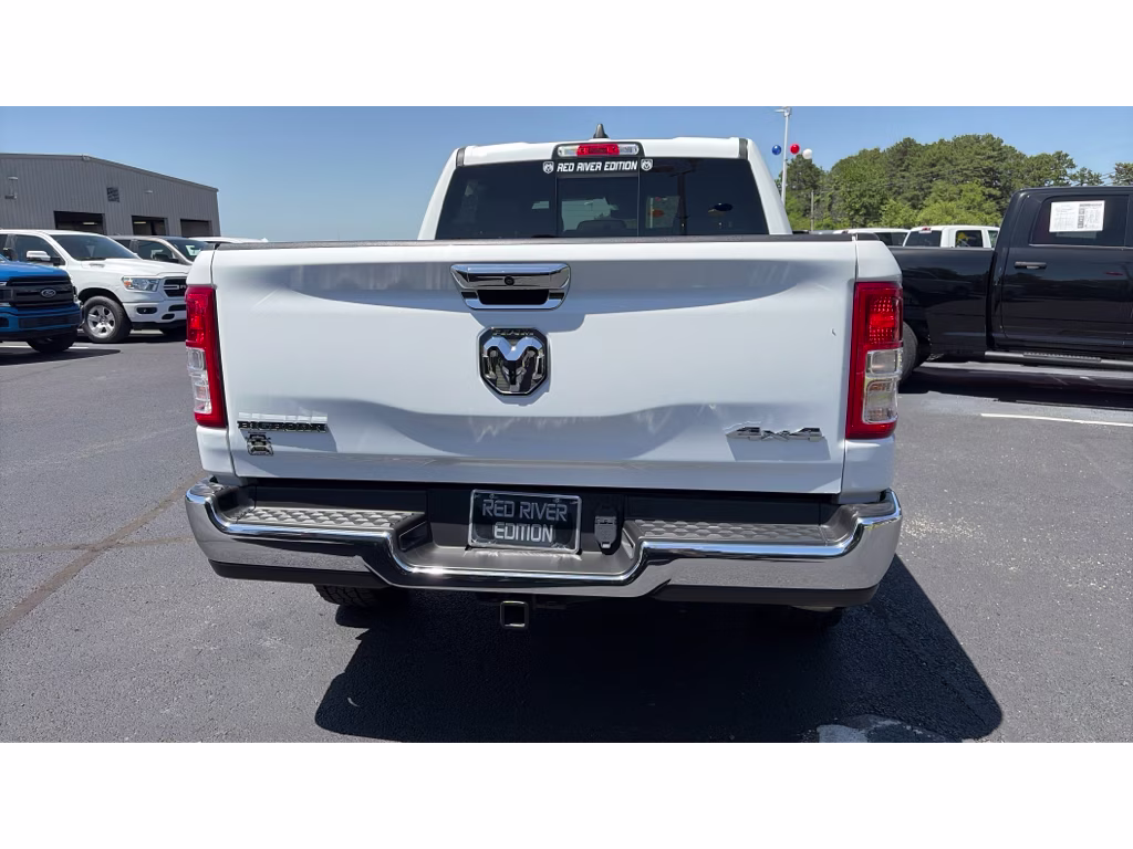 2024 Bright White Clearcoat Ram 1500 Big Horn 4X4 Truck