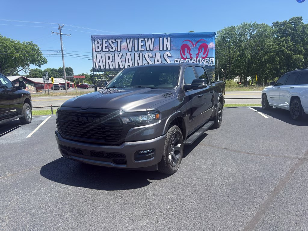 2025 Granite Crystal Metallic Clearcoat Ram 1500 Big Horn 4X4 Truck