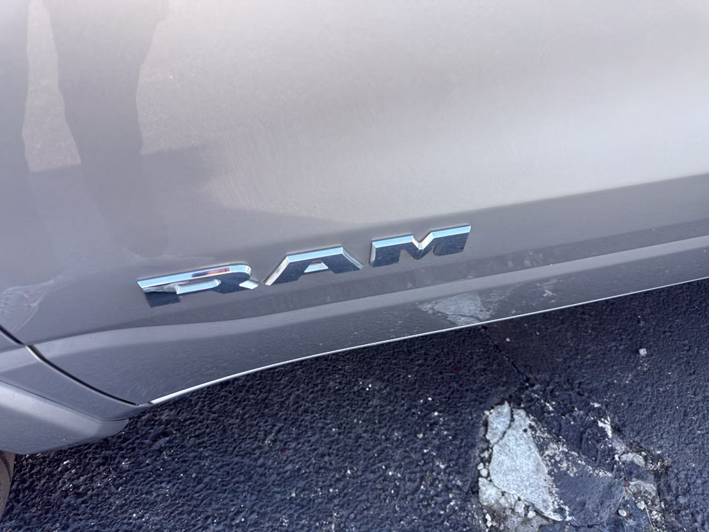 2025 Billet Silver Metallic Clearcoat Ram 1500 Big Horn 4X4 Truck