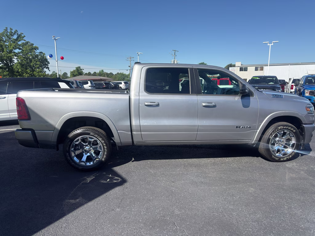 2025 Billet Silver Metallic Clearcoat Ram 1500 Big Horn 4X4 Truck
