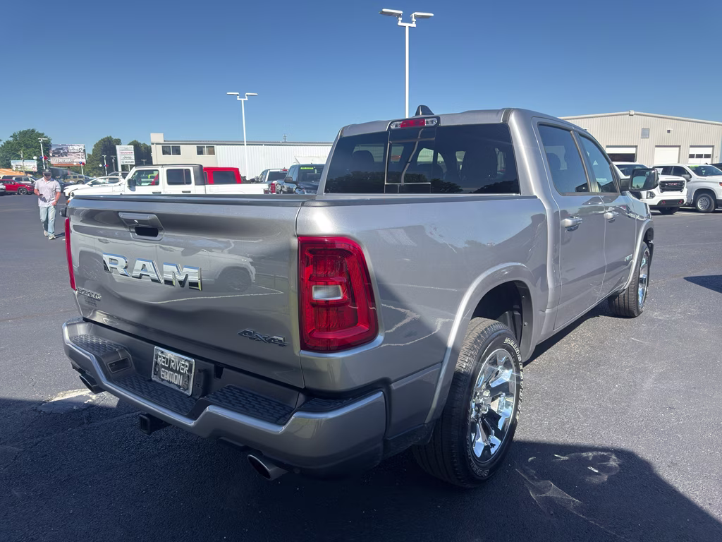 2025 Billet Silver Metallic Clearcoat Ram 1500 Big Horn 4X4 Truck