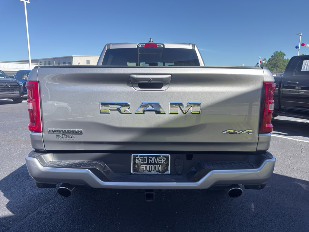 2025 Billet Silver Metallic Clearcoat Ram 1500 Big Horn 4X4 Truck