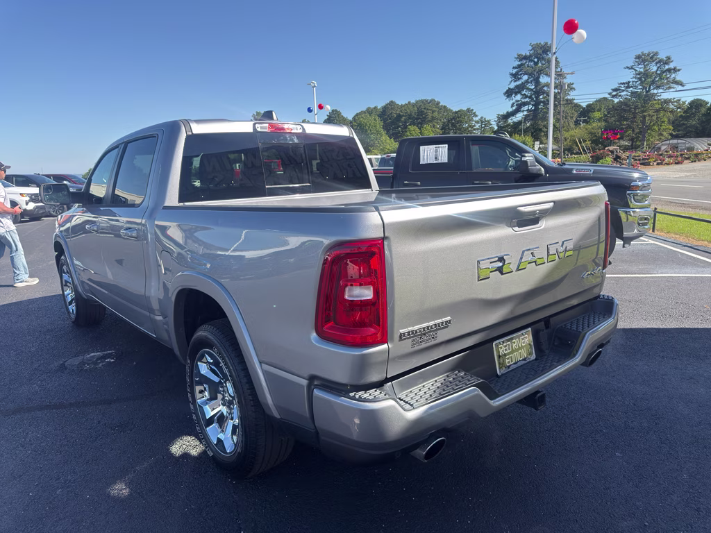 2025 Billet Silver Metallic Clearcoat Ram 1500 Big Horn 4X4 Truck
