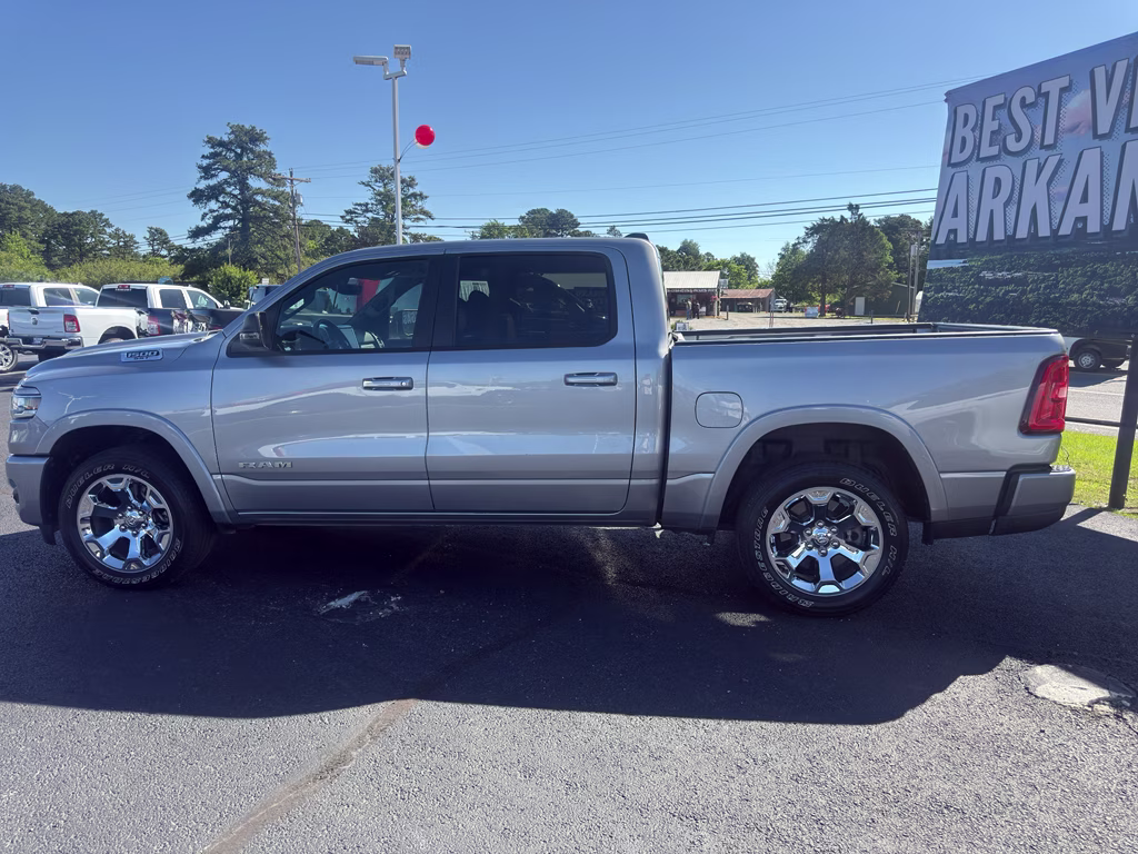 2025 Billet Silver Metallic Clearcoat Ram 1500 Big Horn 4X4 Truck