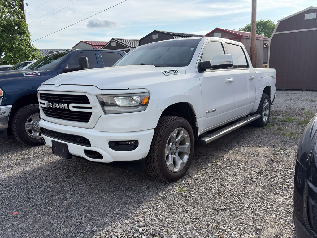 2020 Bright White Clearcoat Ram 1500 Big Horn 4X4 Truck