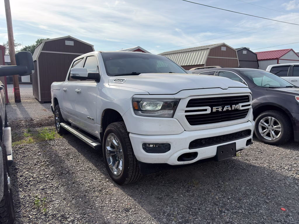 2020 Bright White Clearcoat Ram 1500 Big Horn 4X4 Truck