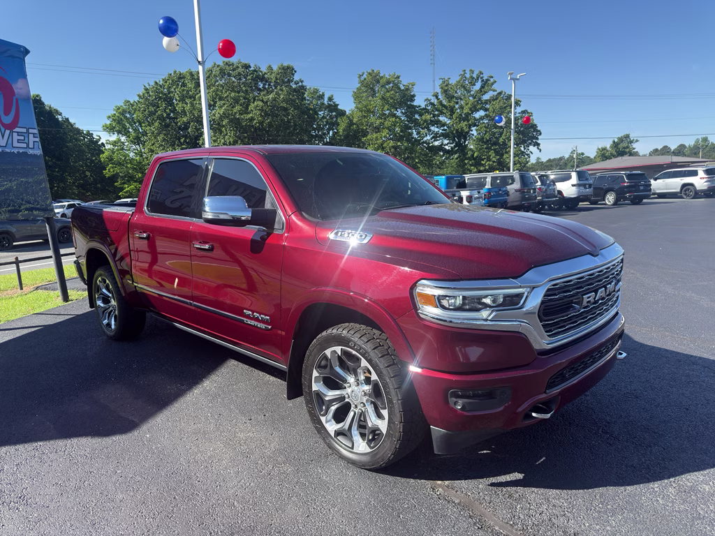 2020 Delmonico Red Pearlcoat Ram 1500 Limited 4X4 Truck
