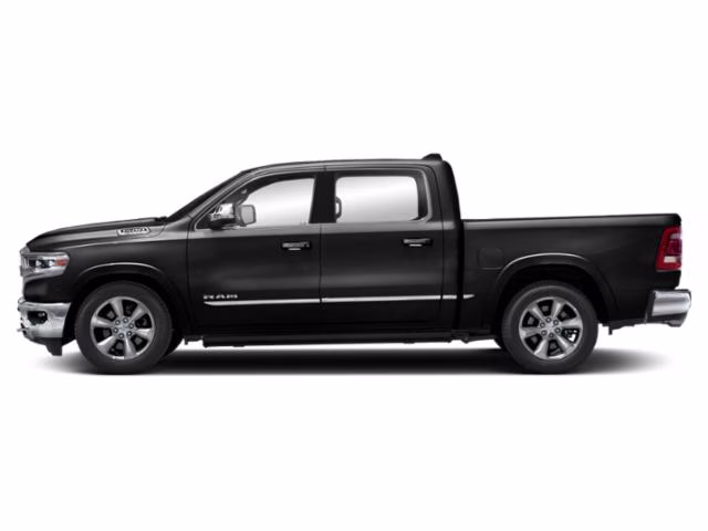 2020 Diamond Black Crystal Pearlcoat Ram 1500 Limited 4X4 Truck