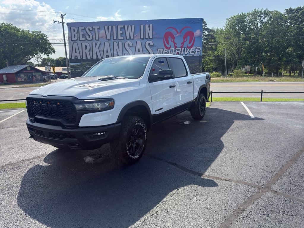 2026 Bright White Clearcoat Ram 1500 Rebel 4X4 Truck