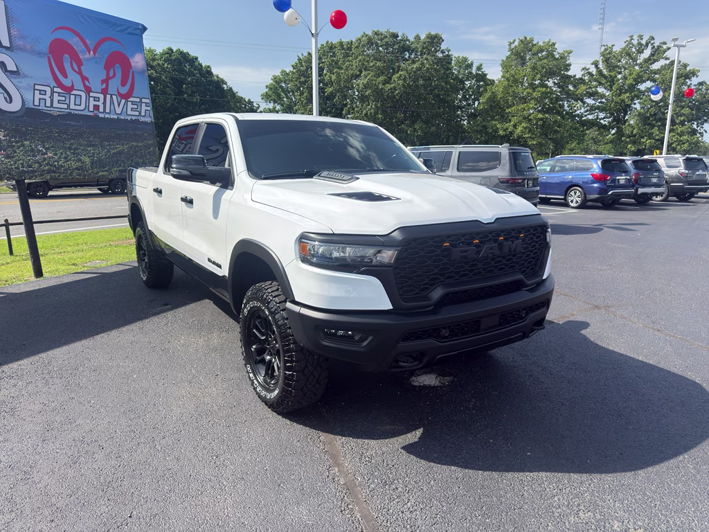 2026 Bright White Clearcoat Ram 1500 Rebel 4X4 Truck