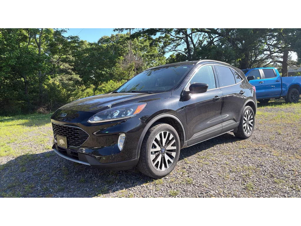 2020 Agate Black Metallic Ford Escape SEL AWD SUV