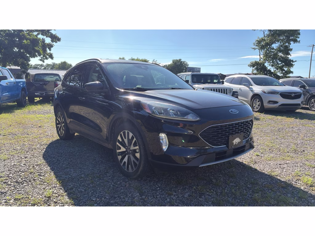 2020 Agate Black Metallic Ford Escape SEL AWD SUV
