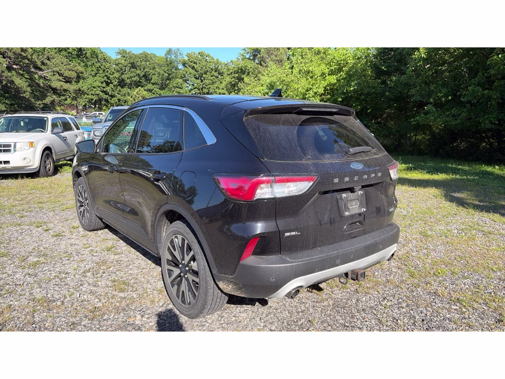 2020 Agate Black Metallic Ford Escape SEL AWD SUV