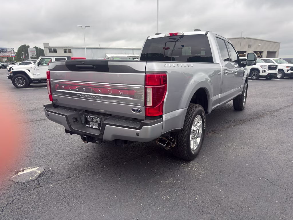 2021 Iconic Silver Metallic Ford Super Duty F-250 SRW Platinum 4X4 Truck