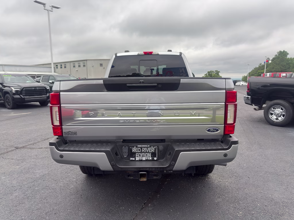2021 Iconic Silver Metallic Ford Super Duty F-250 SRW Platinum 4X4 Truck