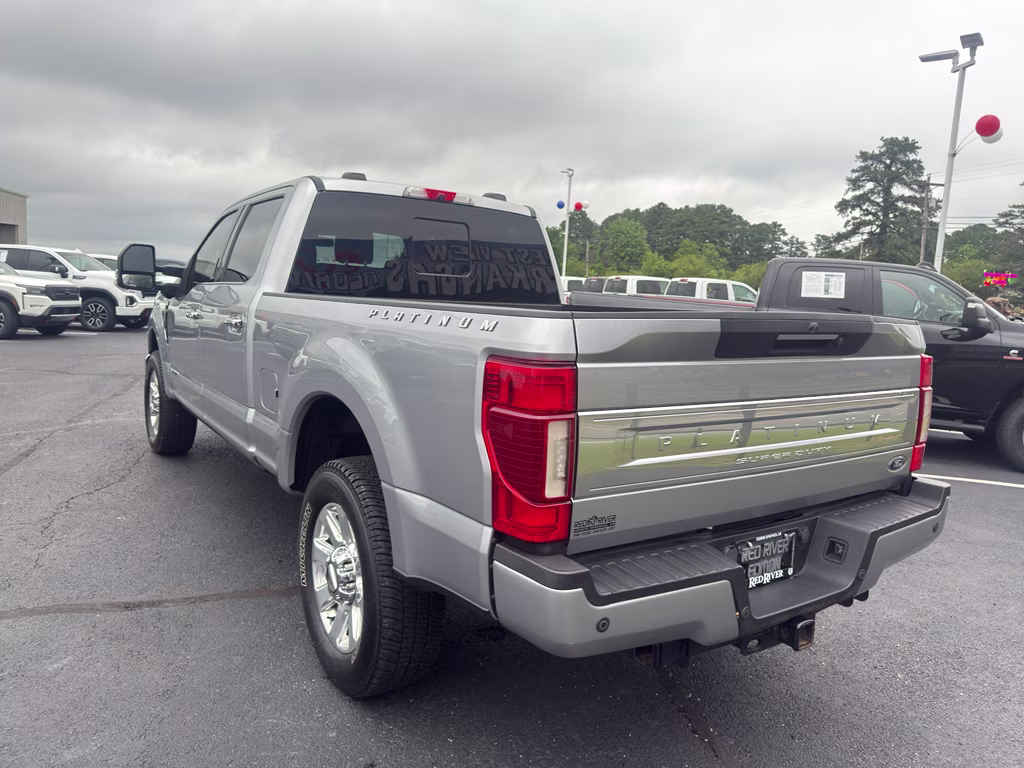 2021 Iconic Silver Metallic Ford Super Duty F-250 SRW Platinum 4X4 Truck