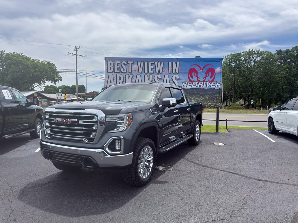 2019 Dark Sky Metallic GMC Sierra SLT 4X4 Truck