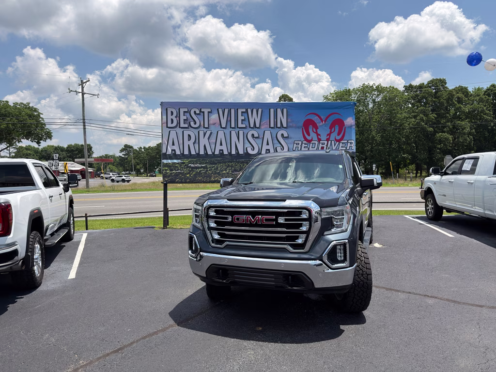 2019 Dark Sky Metallic GMC Sierra SLT 4X4 Truck