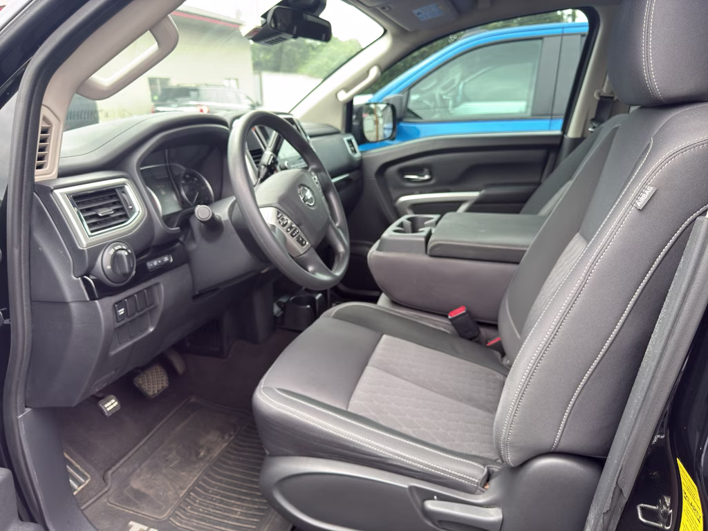 2021 Super Black Nissan Titan SV RWD Truck