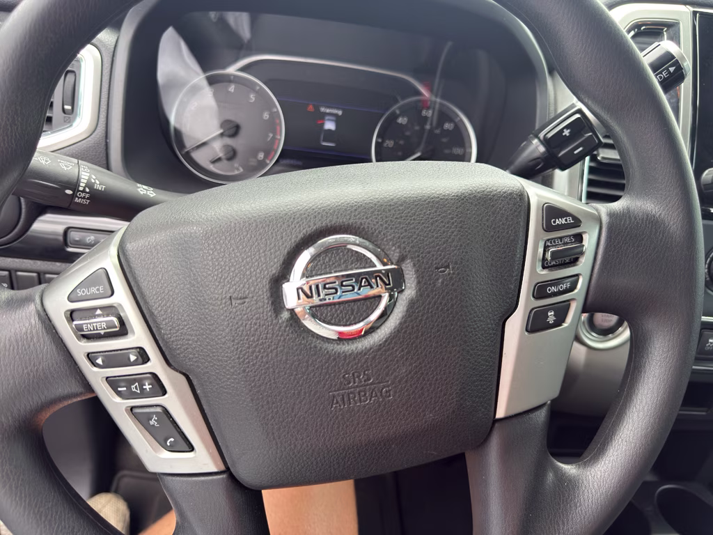 2021 Super Black Nissan Titan SV RWD Truck